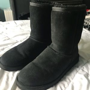 Black Ugg boots